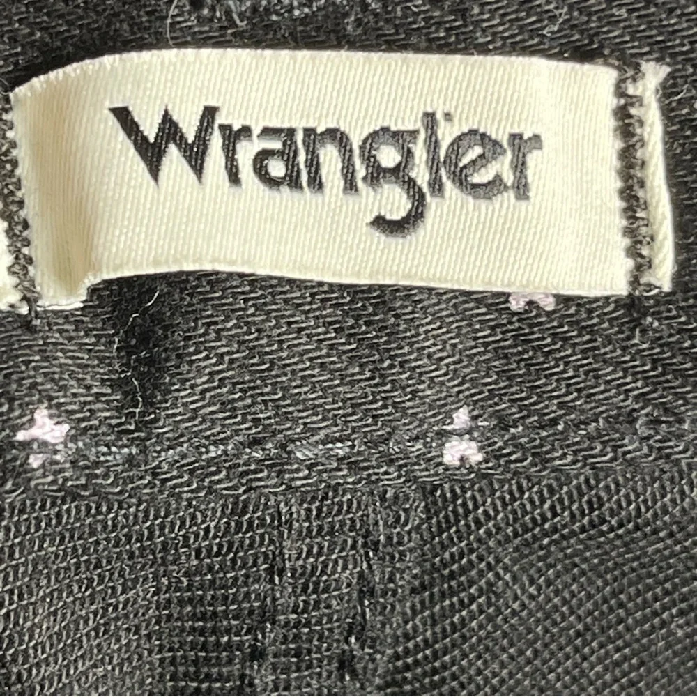 Wrangler x Free People Wanderer High Rise Flare Jeans Star Struck Black — 27/34 - Picture 13 of 15